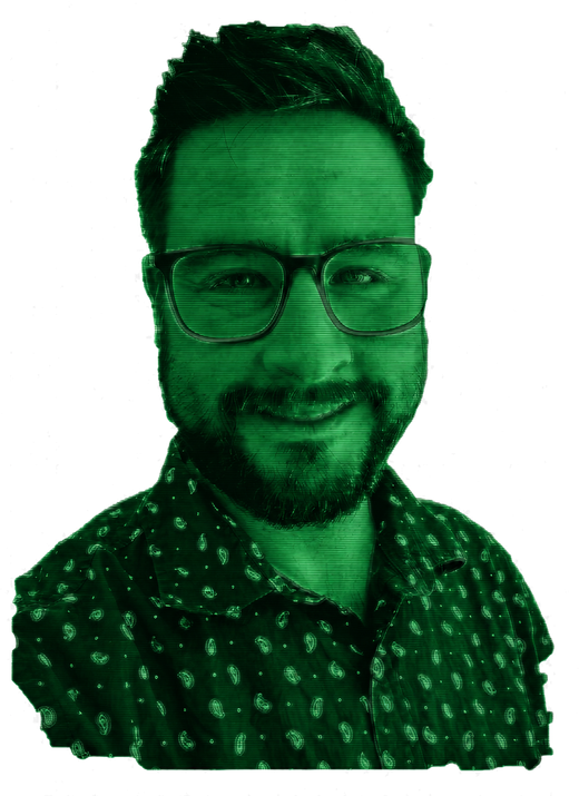Jason Fyrberg, rendered in green CRT terminal style